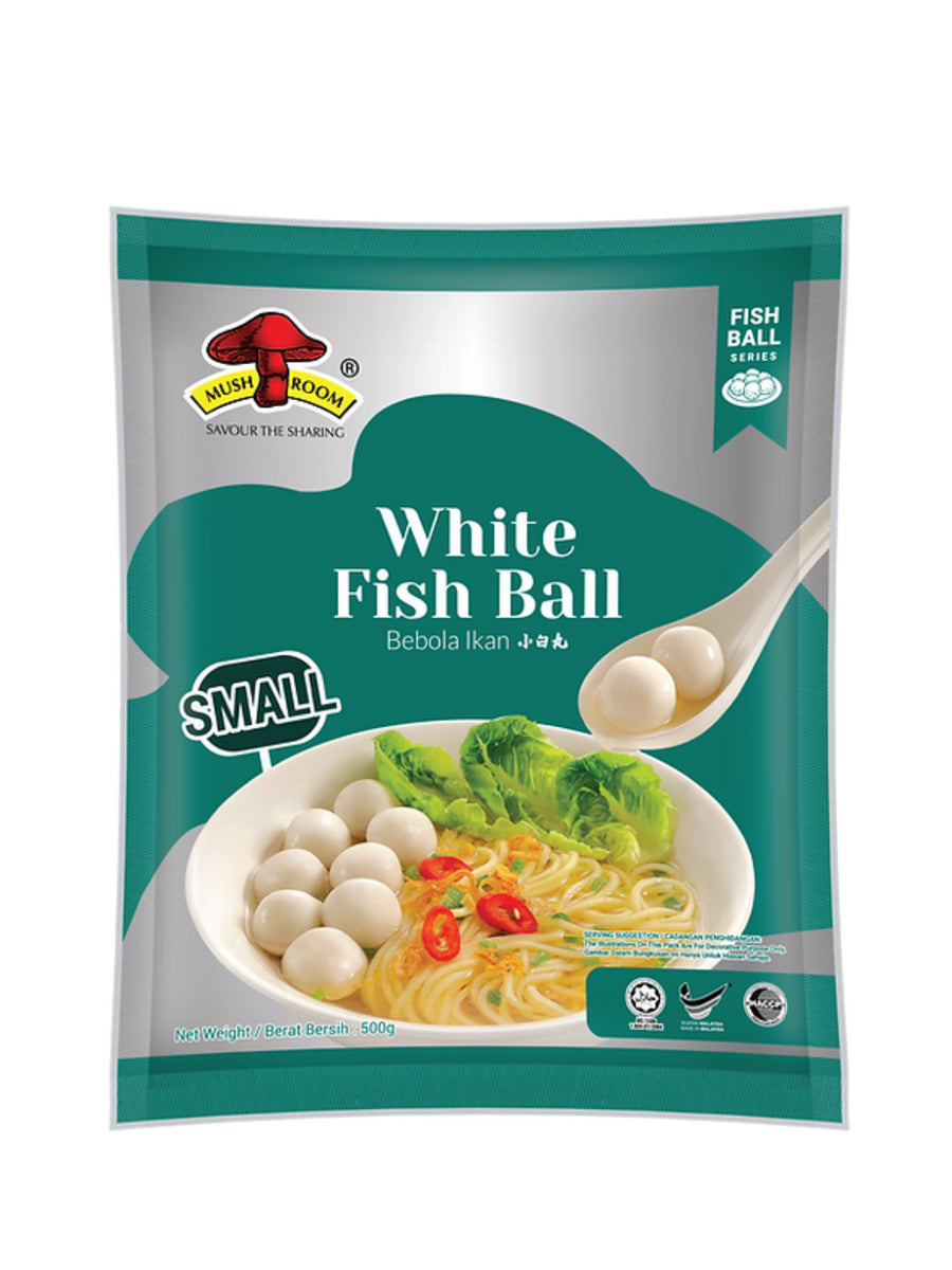 MUSHROOM SMALL WHITE FISH BALL 500G – Village Grocer - Gamuda Walk