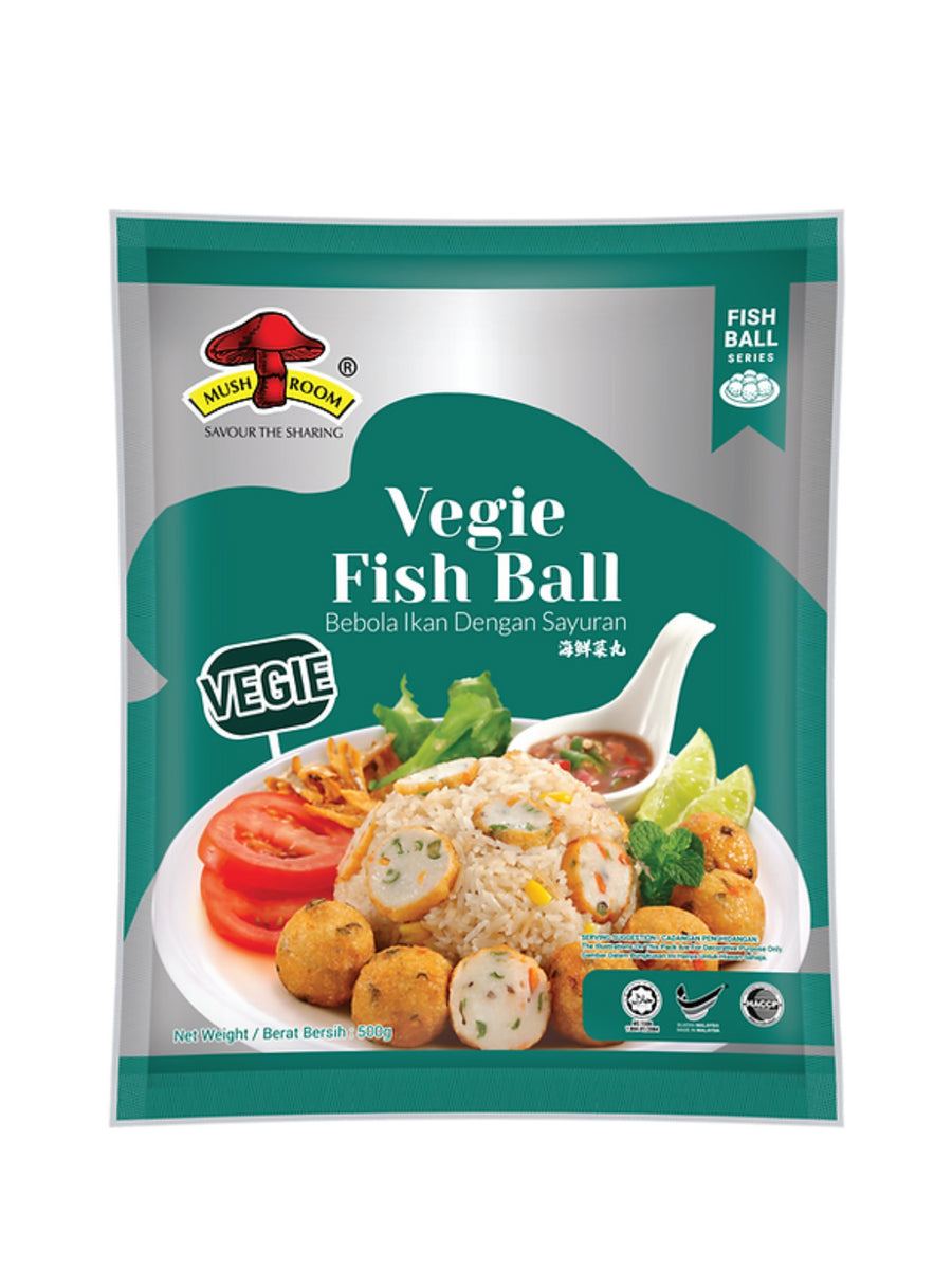 MUSHROOM VEGIE FISH BALL 500G – Village Grocer - Gamuda Walk