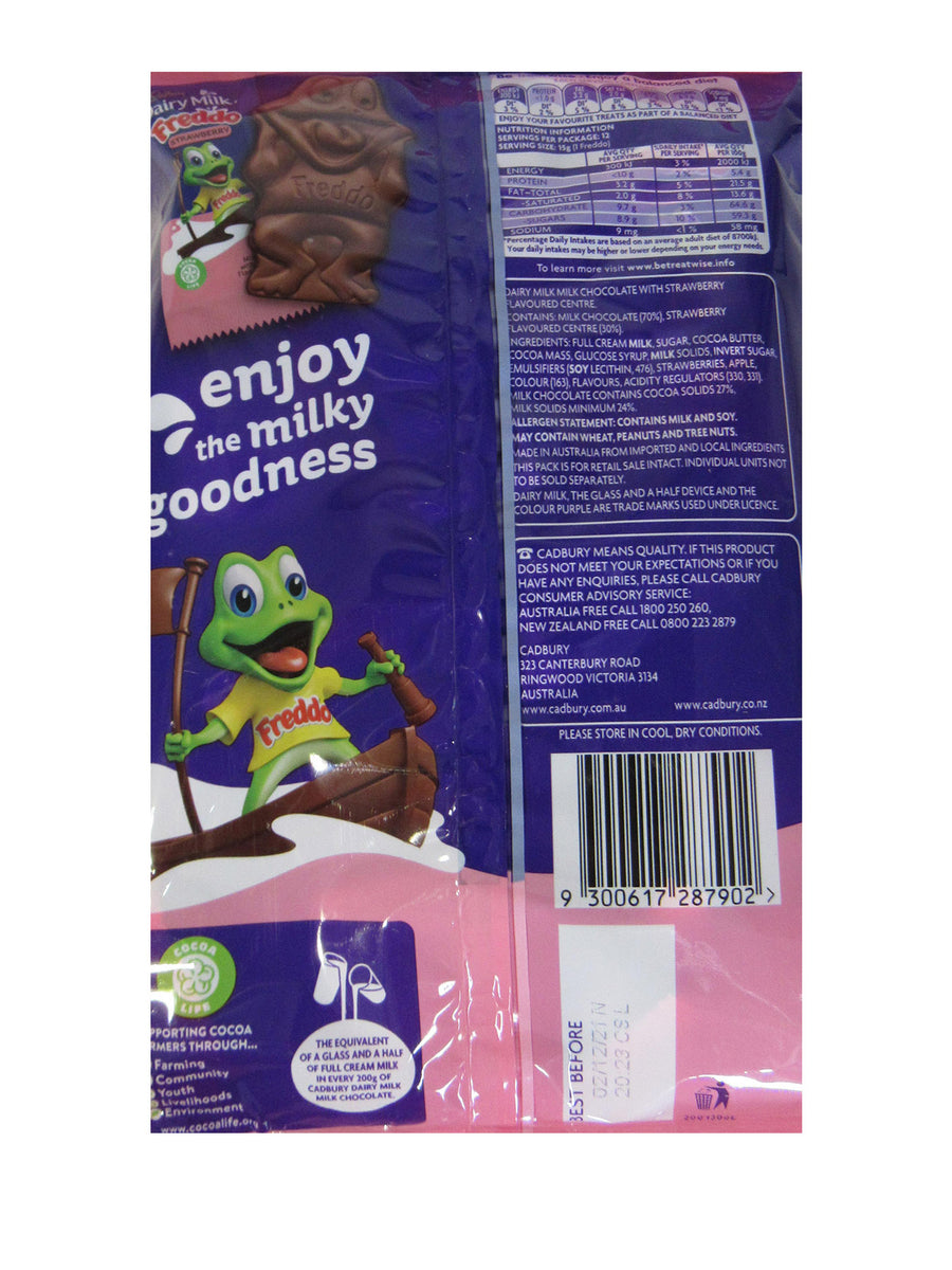 CADBURY FREDDO STRAWBERRY SHAREPACK 180G – Village Grocer - Gamuda Walk