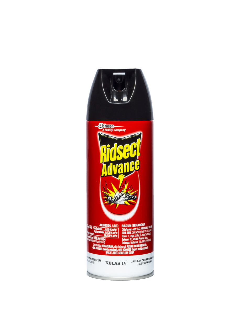 Ridsect Design RIDSECT AEROSOL ADVANCE 270ML – Village Grocer - Gamuda Walk